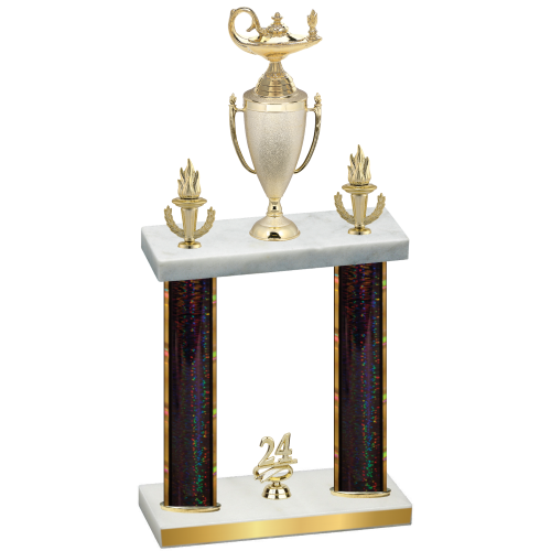 Double Black Glacier Year Academics Trophy