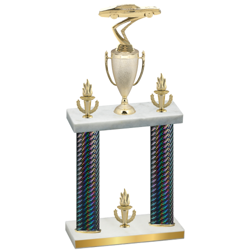 Double Black Carbon Fiber Victory Cars Trophy