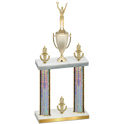 Double Silver Glacier Victory Victory Trophy