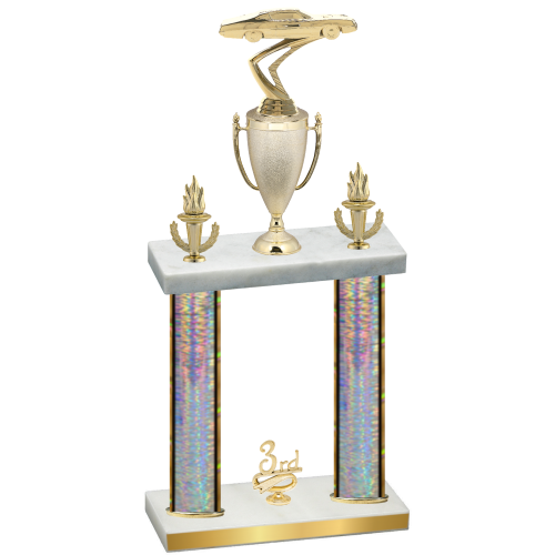 Double Silver Glacier Third Place Cars Trophy