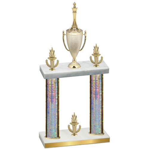 Double Silver Glacier Victory Chess Trophy