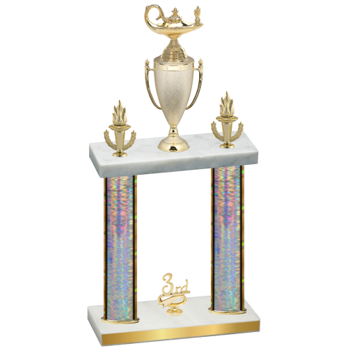 Double Silver Glacier Third Place Academics Trophy