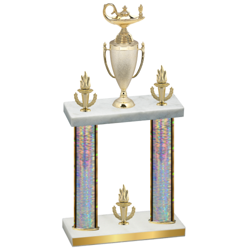 Double Silver Glacier Victory Academics Trophy