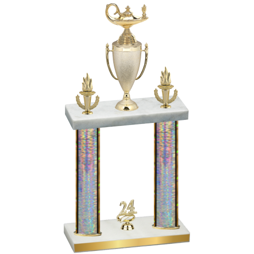 Double Silver Glacier Year Academics Trophy