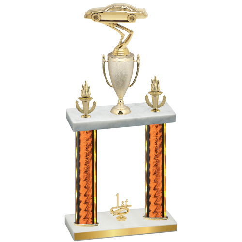 Double Orange Glacier First Place Cars Trophy