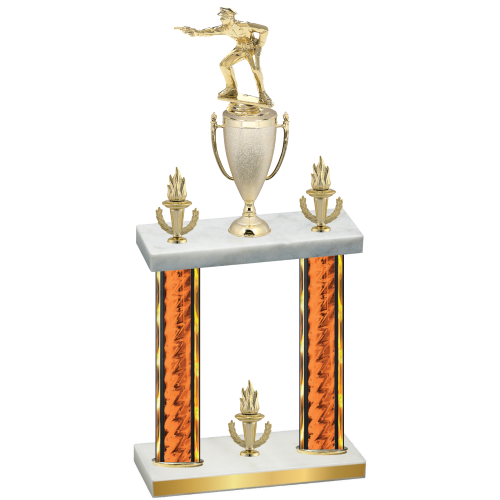 Double Orange Glacier Victory Shooter Trophy