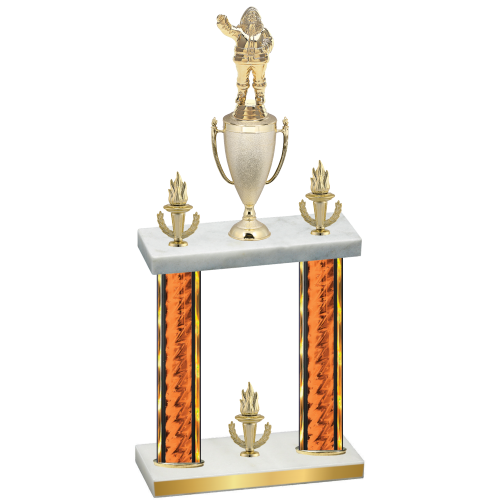 Double Orange Glacier Victory Holiday Trophy