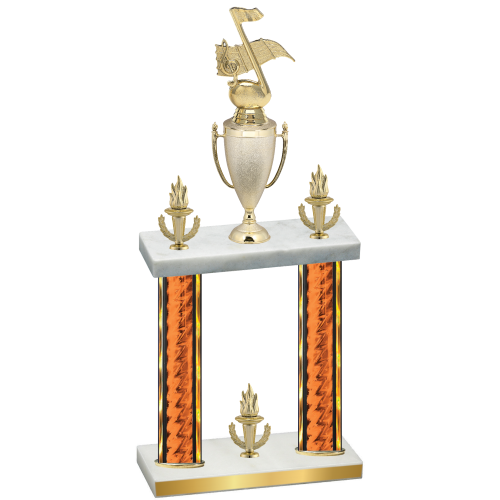 Double Orange Glacier Victory Music Trophy
