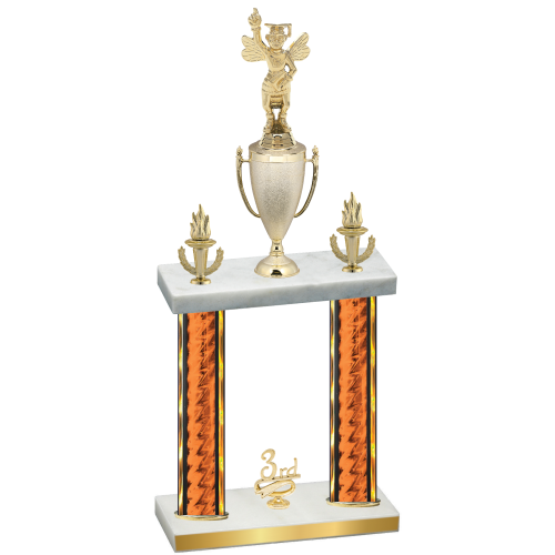 Double Orange Glacier Third Place Academics Trophy