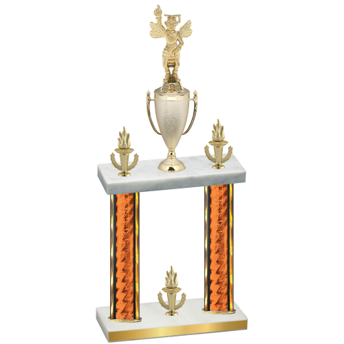 Double Orange Glacier Victory Academics Trophy