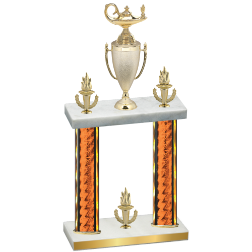 Double Orange Glacier Victory Academics Trophy