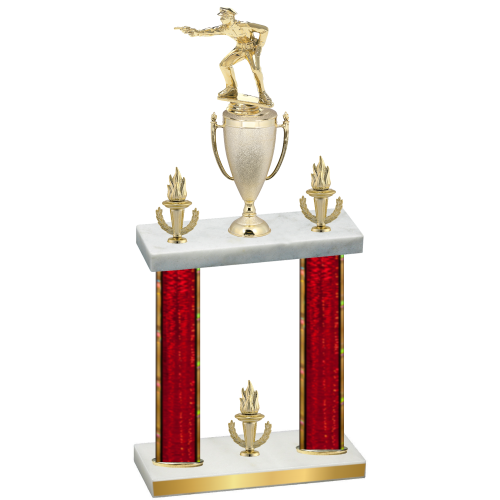 Double Red Glacier Victory Shooter Trophy