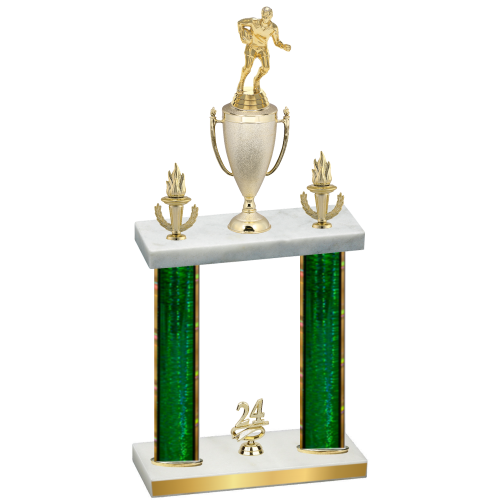 Double Green Glacier Year Rugby Trophy