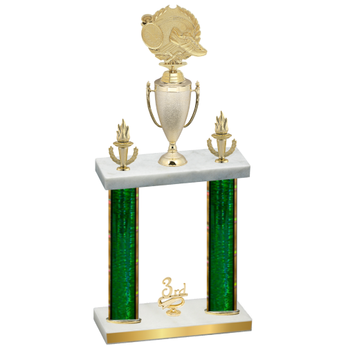Double Green Glacier Third Place Running Trophy
