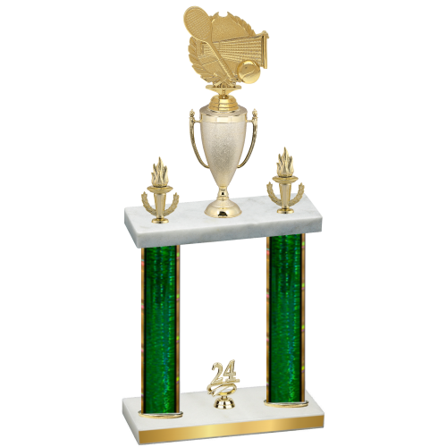 Double Green Glacier Year Tennis Trophy