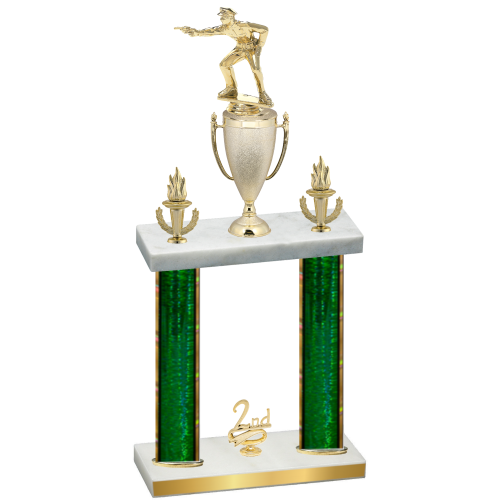 Double Green Glacier Second Place Shooter Trophy