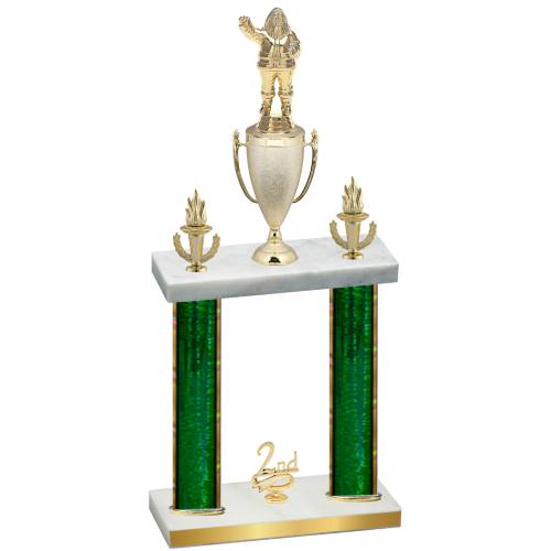 Double Green Glacier Second Place Holiday Trophy