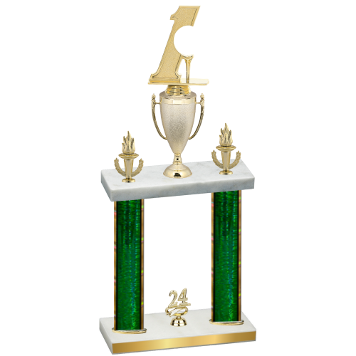 Double Green Glacier Year Golf Trophy