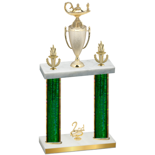 Double Green Glacier Second Place Academics Trophy