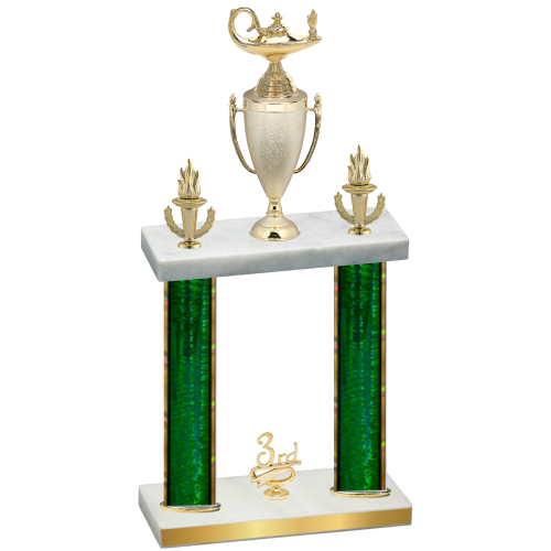 Double Green Glacier Third Place Academics Trophy