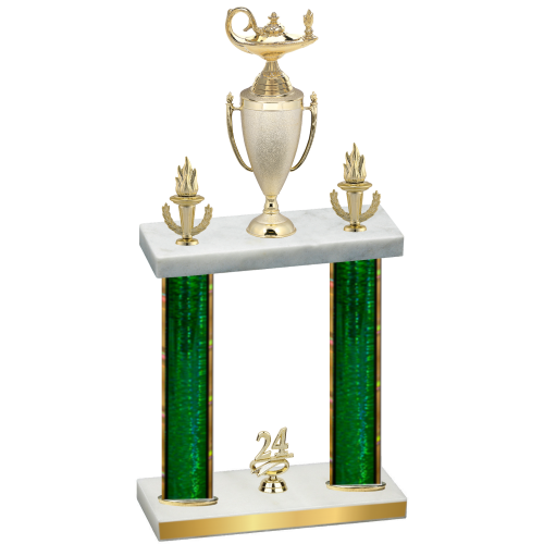 Double Green Glacier Year Academics Trophy