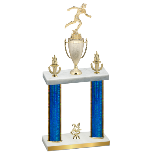 Double Blue Glacier Year Running Trophy