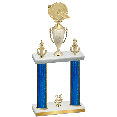 Double Blue Glacier Year Running Trophy