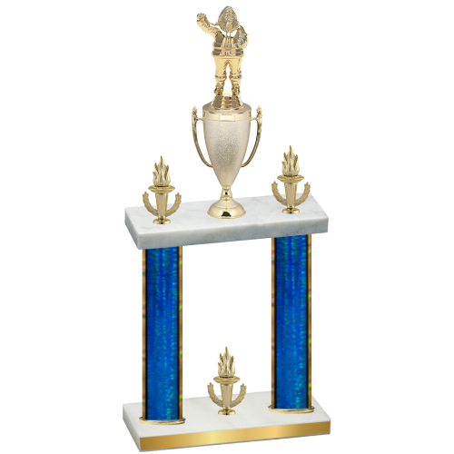Double Blue Glacier Victory Holiday Trophy
