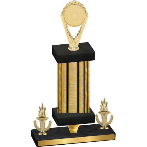 Premium Single Gold Glacier Victory Insert Trophy
