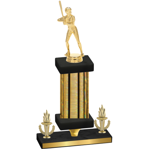 Premium Single Gold Glacier Victory Softball Trophy