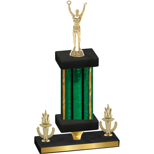 Premium Single Green Glacier Victory Victory Trophy