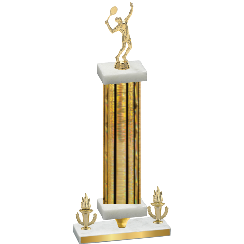 Premium Single Gold Glacier Victory Tennis Trophy