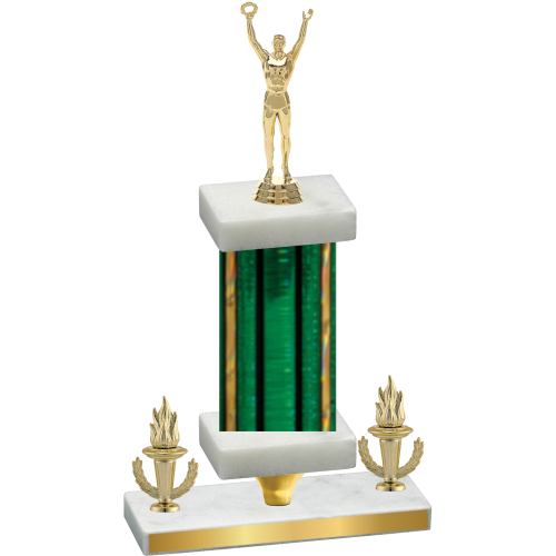 Premium Single Green Glacier Victory Victory Trophy