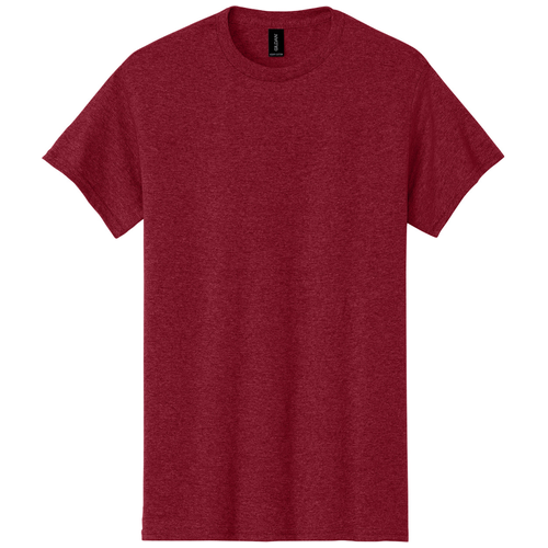 Antique Cherry Red front - Gildan Heavy Cotton 100% Cotton T-Shirt