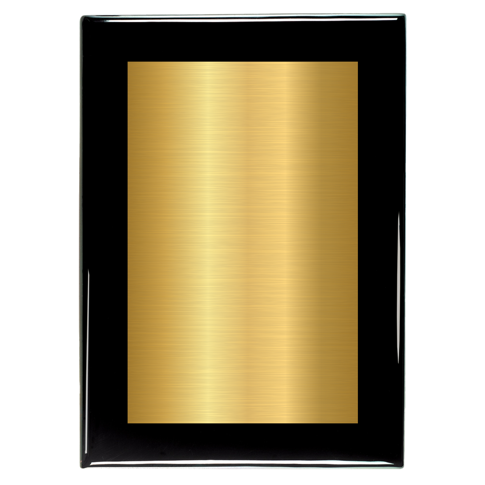 Black Piano Full Plate Plaque