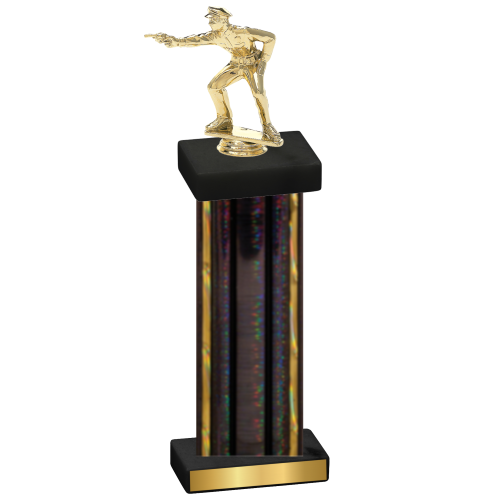 Single Black Glacier Shooter Trophy