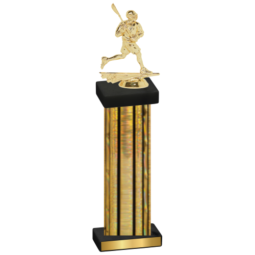 Single Gold Glacier Lacrosse Trophy