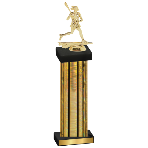 Single Gold Glacier Lacrosse Trophy