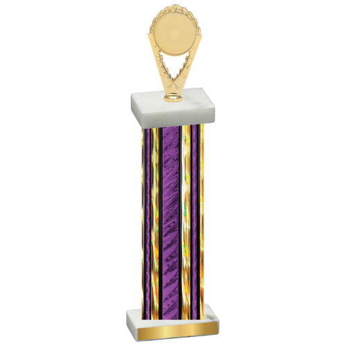Single Purple Glacier Insert Trophy
