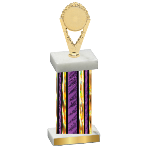 Single Purple Glacier Insert Trophy