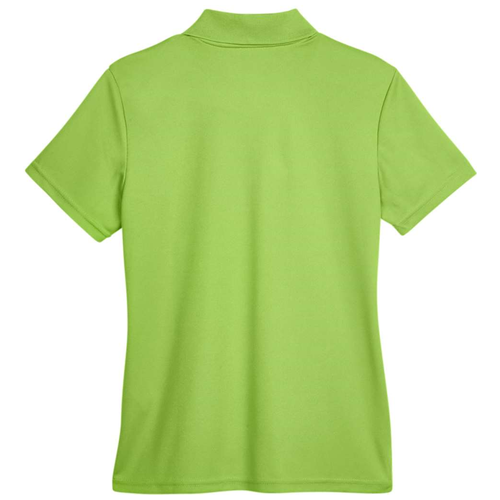 Acid Green back - CORE365 Women's Origin Performance Piqué Polo
