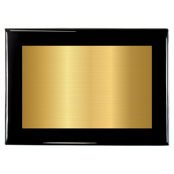 Black Piano Full Plate Plaque