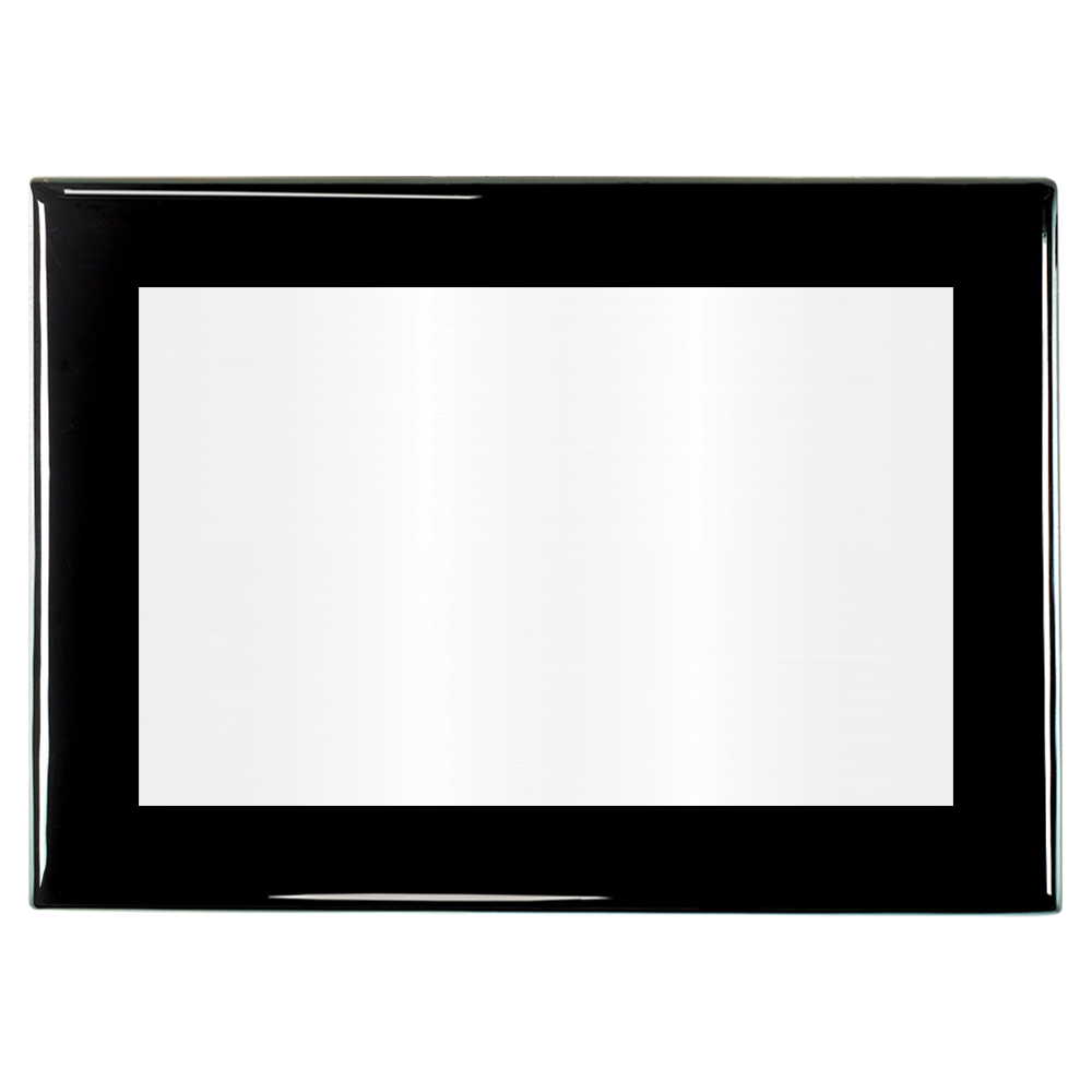 Black Piano Full Plate Plaque