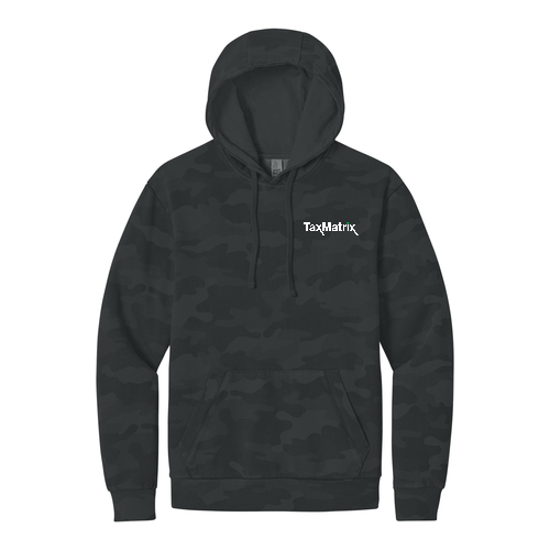TaxMatrix District Wash™ Camo Fleece Hoodie