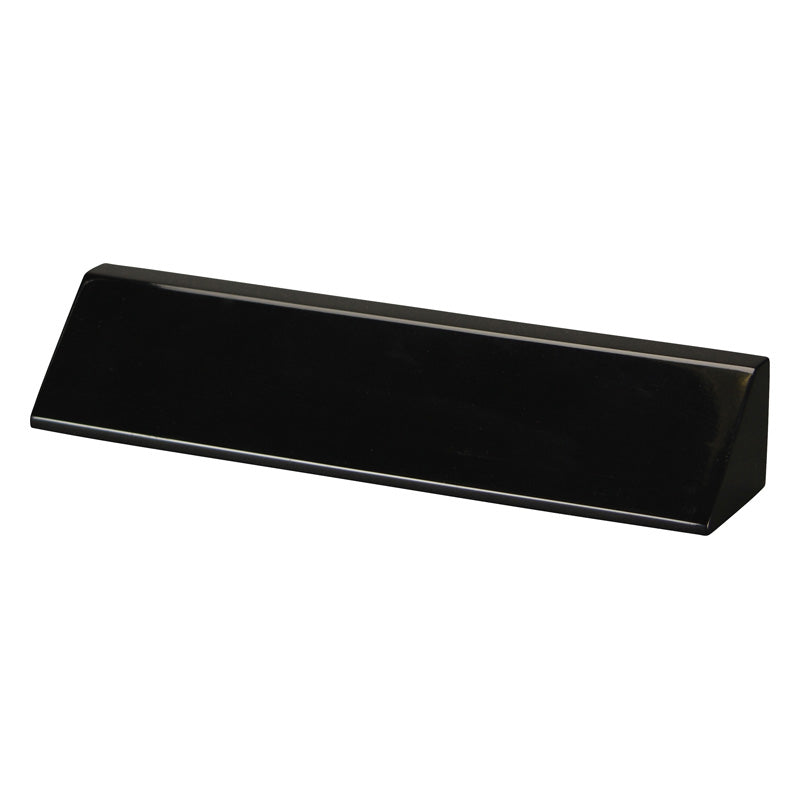 2in x 10in High Gloss Name Block, Black
