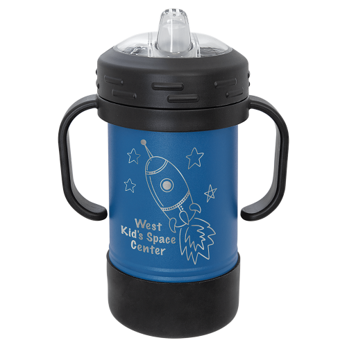 10 oz Sippy Cup with Stainless Steel Engraving
