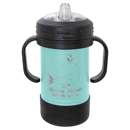 10 oz Sippy Cup with Stainless Steel Engraving