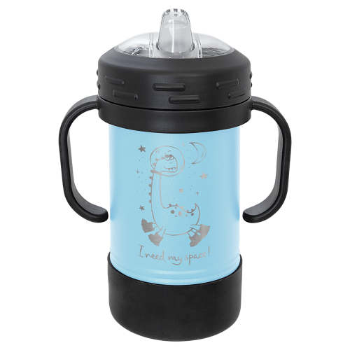 10 oz Sippy Cup with Stainless Steel Engraving