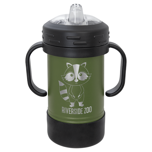 10 oz Sippy Cup with Stainless Steel Engraving