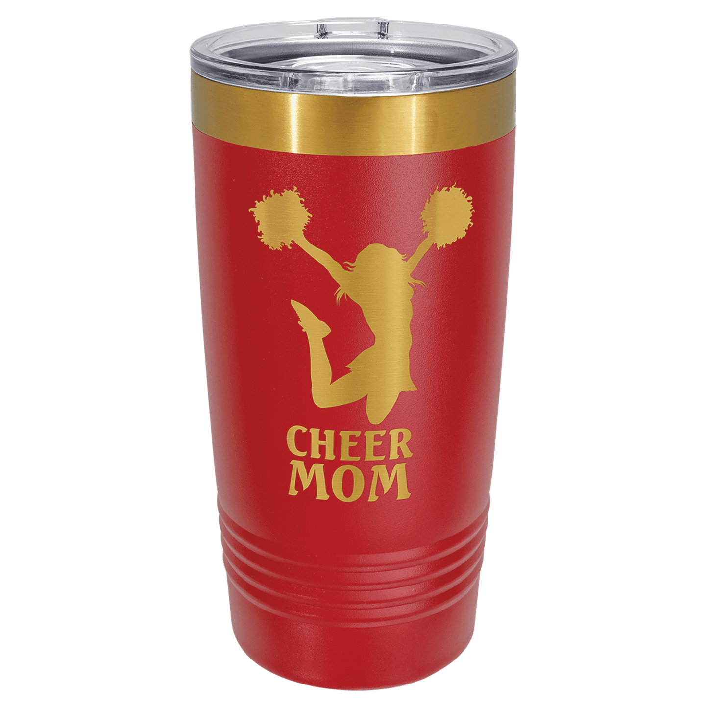 20 oz Ringneck Tumbler with Slider Lid and Gold ION-Plated Engraving